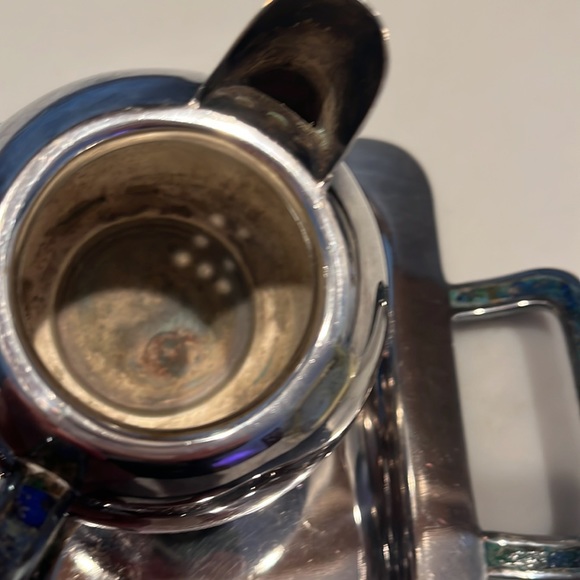 Vintage Castillo Mid-Century Mexican Modern Cream and Sugar Set - Picture 5 of 9